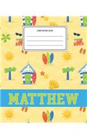 Composition Book Matthew