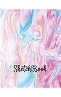 Sketch Book: Personalized Artist Sketchbook Blank Journal Notebook for Drawing, Practice Drawing, Paint, Write, Creative Doodling or Sketching.(art sketchbook sp