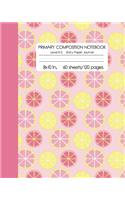 Primary Composition Notebook Level K-2 Story Paper Journal