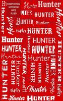 Hunter Composition Notebook Wide Ruled