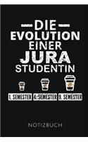 Die Evolution Einer Jura Studentin Notizbuch