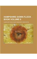 Hampshire Down Flock Book Volume 6