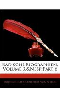 Badische Biographien, Volume 5, Part 6