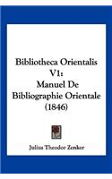 Bibliotheca Orientalis V1