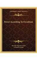Power According To Occultism
