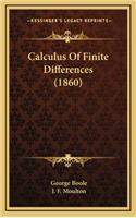 Calculus of Finite Differences (1860)