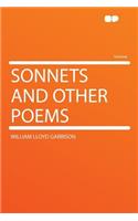 Sonnets and Other Poems