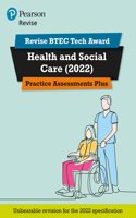 Pearson REVISE BTEC 2022 Tech Award Health and Social Care Practice Assessments Plus - for 2026, 2027 exams: (Pearson Revise)