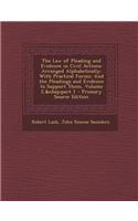 The Law of Pleading and Evidence in Civil Actions