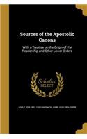 Sources of the Apostolic Canons