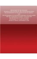 Department of the Treasury Technical Explanation of the Convention Between the Government of the United States of America and the Government of the People's Republic of Bangladesh: For the Avoidance of Fiscal Evasion with Respect to Taxes on Income Signed(English)