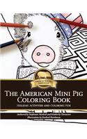 American Mini Pig Holiday Coloring Book