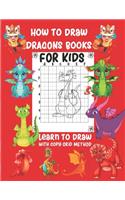 How To Draw Dragon Book For Kids Learn To Draw With Copy Grid Method