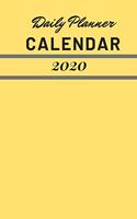 daily planner calendar: daily planner calendar: Daily & Weekly & Monthly calendar Planner 6"x9" with Marked Tabs, Jan 1, 2020 to Dec 31, 2020, Notebook and calendar 2020