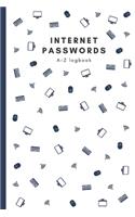 Internet Passwords A-Z Logbook