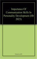 Importance Of Communication Skills In Personality Development (Hb 2023)
