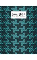 Cross Stitch Graph Paper Notebook