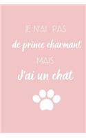 Je n'ai pas de prince charmant mais J'ai un chat