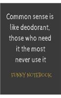 Funny Notebook