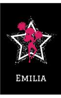 Emilia Cheerleading Notebook