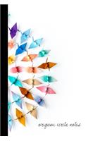 origami circle notes