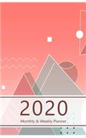 2020 Monthly & Weekly Planner