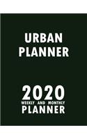 Urban Planner 2020 Weekly and Monthly Planner