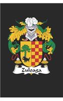 Zuloaga: Zuloaga Coat of Arms and Family Crest Notebook Journal (6 x 9 - 100 pages)