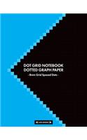 Dot Grid Notebook Dotted Graph Paper 8mm Grid Spaced Dots