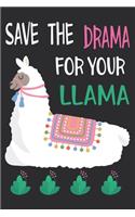 Save the drama for your llama