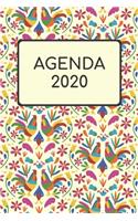 Agenda 2020: Calendario 2020 Semana Vista Del I 1 De Enero Ee 2020 Al 31 De Diciembre De 2020 I Organizador y Planificador Con Vista Semanal
