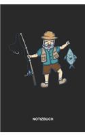 Angler Notizbuch Blanko