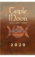 Triple Moon Yearly And Weekly Planner 2020