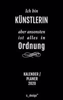 Kalender 2020 für Künstler / Künstlerin