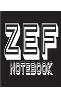 Zef Notebook