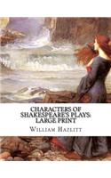 Characters of Shakespeare's Plays