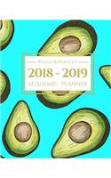 2018-2019 Academic Planner Weekly and Monthly