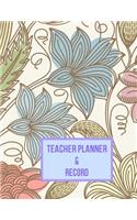 Teacher Planner & Record