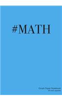 Graph Paper Notebook 1/4 inch squares