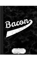Team Bacon Composition Notebook: College Ruled 93/4 X 71/2 100 Sheets 200 Pages for Writing