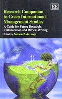 Research Companion to Green International Management Studies