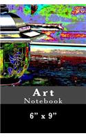 Art Notebook: 6" x 9"