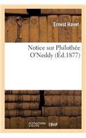 Notice Sur Philothée O'Neddy