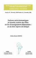 Factuers Socio-Economiques Et