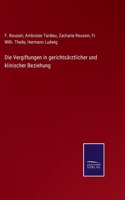 Vergiftungen in gerichtsärztlicher und klinischer Beziehung