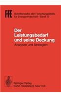 Der Leistungsbedarf Und Seine Deckung