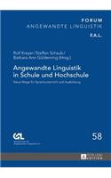Angewandte Linguistik in Schule und Hochschule