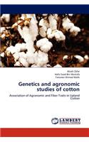 Genetics and agronomic studies of cotton