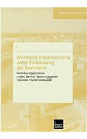 Wohngebietserneuerung unter Einbindung der Bewohner