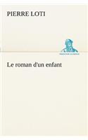 roman d'un enfant